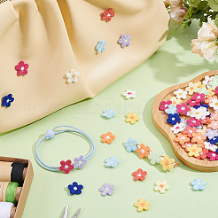 120 шт. 12-х цветные полиэстеровые нашивки на одежду&nbsp;DIY-PH0033-87