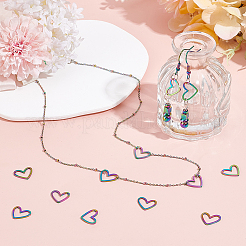 15 шт. соединительные кольца из нержавеющей стали 201&nbsp;STAS-UN0056-87