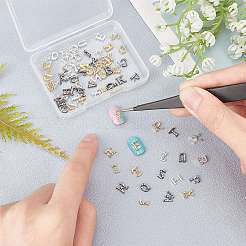 Кабошоны из сплава 78шт 3 цветов&nbsp;MRMJ-OC0002-56