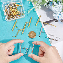 20шт 2-х цветный железный удлинитель цепи&nbsp;IFIN-UN0001-09