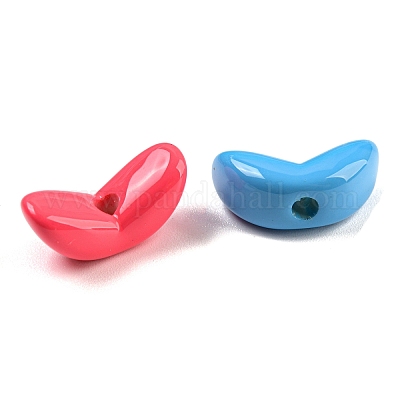 Выпечка краски акриловые бусины&nbsp;OACR-Q189-02-1