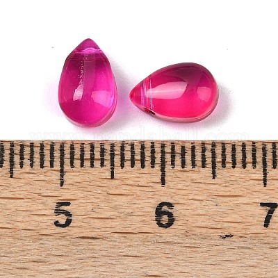 Прозрачные стеклянные амулеты&nbsp;GLAA-L027-L04-01-1