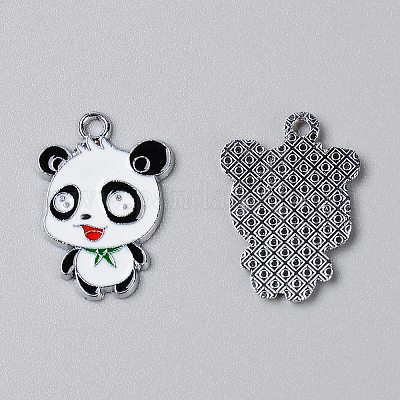 Подвески из эмали и сплава&nbsp;ENAM-WH0047-91-1