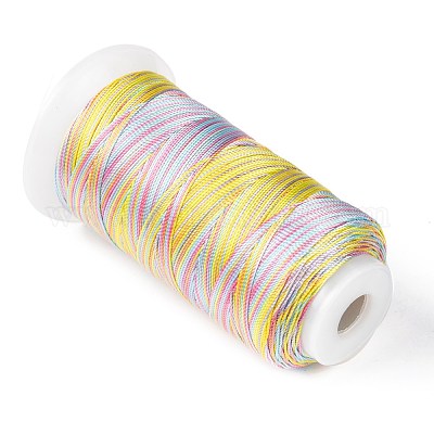 Сегментная окрашенная круглая полиэфирная швейная нить&nbsp;OCOR-Z001-B-26-1