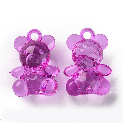 Прозрачные акриловые подвески&nbsp;TACR-T005-11-1