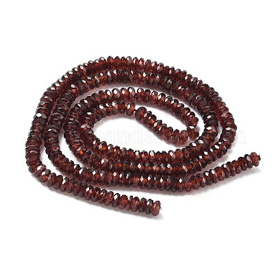 Гранат природный бисер нитей&nbsp;G-K376-E01-01-1