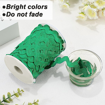 Лента из полиэстерового волнистого кружева&nbsp;OCOR-GF0004-36B-34-1