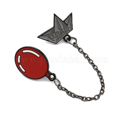 Бумажные кораблики и эмалевые булавки в виде воздушных шаров SS George&nbsp;LS-JEWB-E042-01EB-1