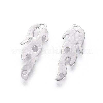 Не тускнеющие филигранные соединительные звенья из нержавеющей стали 201&nbsp;STAS-F231-082P-1