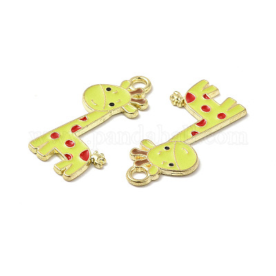 Подвески из эмали и сплава ENAM-B050-13G-1