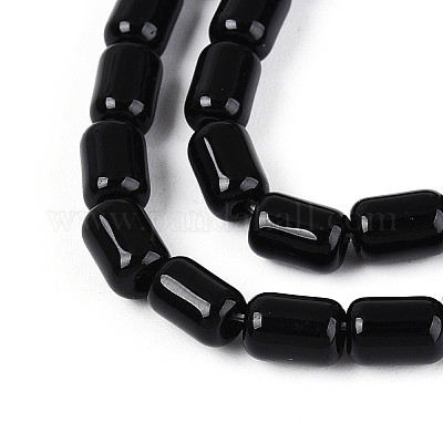 Непрозрачное стекло бисер нитей&nbsp;GLAA-T028-14P-01-1