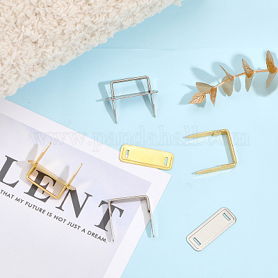 60 комплект 2-х цветных железных ручек для сумок&nbsp;FIND-WR0005-97-1