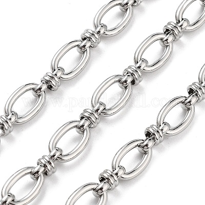 Цепи с овальными звеньями из латуни CHC-G023-10P-1