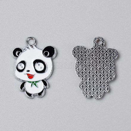 Подвески из эмали и сплава&nbsp;ENAM-WH0047-91-1