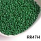 Opaque 11/0 Glass Seed Beads, Round, Dark Green, 11/0, 2mm, Hole: 0.8mm, about 660pcs/10g