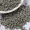 MIYUKI Round Rocailles Beads, Japanese Seed Beads, (RR1865) Opaque Smoke Gray Luster, 8/0, 3mm, Hole: 1mm, about 422~455pcs/10g