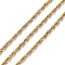 Ion Plating(IP) 304 Stainless Steel Rope Chains, Soldered, with Spool, Golden, 2.5mm, about 10m/Roll