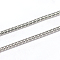 Tarnish Resistant 304 Stainless Steel Round Snake Chains, Soldered, Stainless Steel Color, 2mm