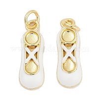 Латунь эмаль подвески&nbsp;KK-G522-50G-01B