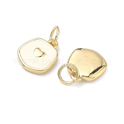 Латунь эмаль подвески&nbsp;KK-C251-36G-01