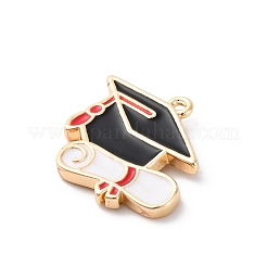 Латунь эмаль подвески&nbsp;KK-D360-14G