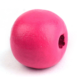 Природных шарики древесины&nbsp;WOOD-S662-11x12mm-A09