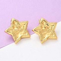 Серьги-гвоздики из нержавеющей стали 304 для женщин&nbsp;EJEW-U047-12G