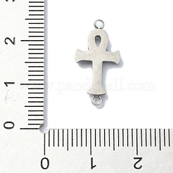 Подвески-коннекторы из нержавеющей стали 304 с кристаллами и стразами&nbsp;STAS-Z065-02P-01