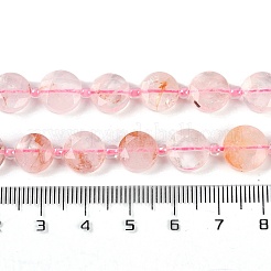 Натуральный красный гематоидный кварц / нити из железистого кварца&nbsp;G-C116-A17-01