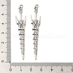 Тибетский сплав стиля большие кулоны&nbsp;FIND-G078-33H-AS