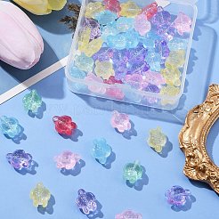 50шт прозрачная стеклянная бусина&nbsp;GLAA-FS0001-76