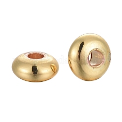 75 шт. 5 размера набор латунных бусин&nbsp;KK-LS0001-04G