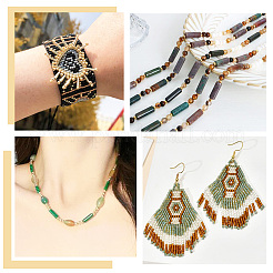 90 г 4 вида стеклянных бусин SEED-HY0001-05G