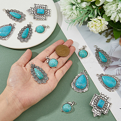 Подвески из сплава 16 шт.&nbsp;PALLOY-HY0002-02