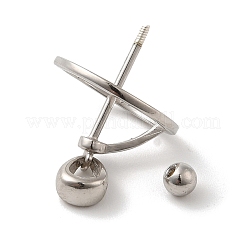 Антикоррозийное покрытие родием 925 стерлинговый серебряный медальон в форме планеты с застежкой-молнией&nbsp;LS-STER-NH0001-55C-P