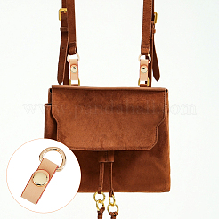 Кожаные короткие застежки-подвески&nbsp;PURS-WH0008-13A