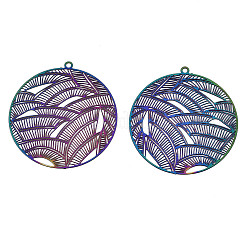 Ионное покрытие (ip) 201 филигранные подвески из нержавеющей стали&nbsp;LS-STAS-S118-020