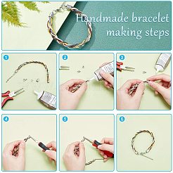 Наконечники шнура из нержавеющей стали марки 304&nbsp;STAS-E020-4