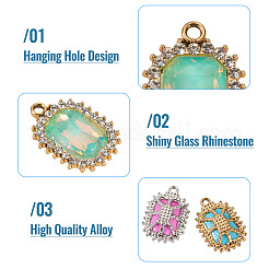 40 шт. 2-цветный сплав с УФ-покрытием&nbsp;FIND-PJ0001-41