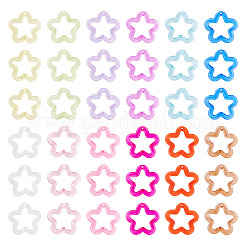 60 шт. 12 стиля прозрачных акриловых подвесок&nbsp;MACR-TA0002-48