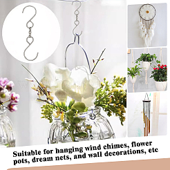 12 шт. 201 нержавеющая сталь вертлюжные крючки&nbsp;FIND-FG0003-65