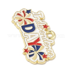 Эмалевые подвески из сплава в честь Дня независимости&nbsp;FIND-M083-05I-G
