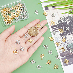 80 шт. подвески из нержавеющей стали 304 двух цветов&nbsp;STAS-DC0008-88