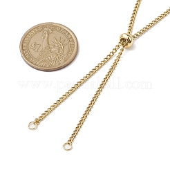 Регулируемые цепи из нержавеющей стали 304 панцирного типа ожерелья изготовление&nbsp;AJEW-JB01215-02