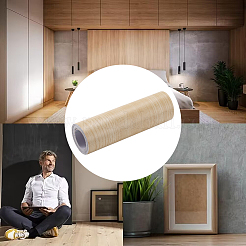 Самоклеящиеся ленты из ПВХ с узором под дерево&nbsp;AJEW-WH0258-957C