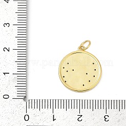 Латунные микро проложить кубического циркония подвески&nbsp;LS-KK-U058-18G