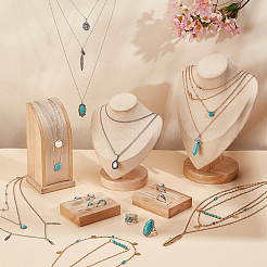 15 шт. 15 подвески из искусственной бирюзы в форме овала SJEW-AN0001-43