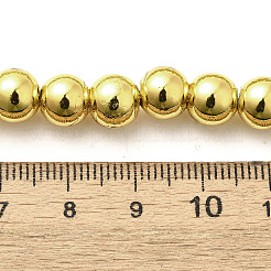 Гальванические нити синтетических магнитных гематитовых бусин&nbsp;G-L613-F01-02C