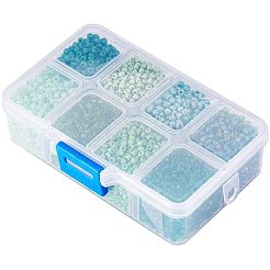 8/0 круглые бусины из стекла семян&nbsp;SEED-PH0006-3mm-07