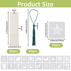 Наборы для изготовления закладок своими руками&nbsp;DIY-FH0001-02B